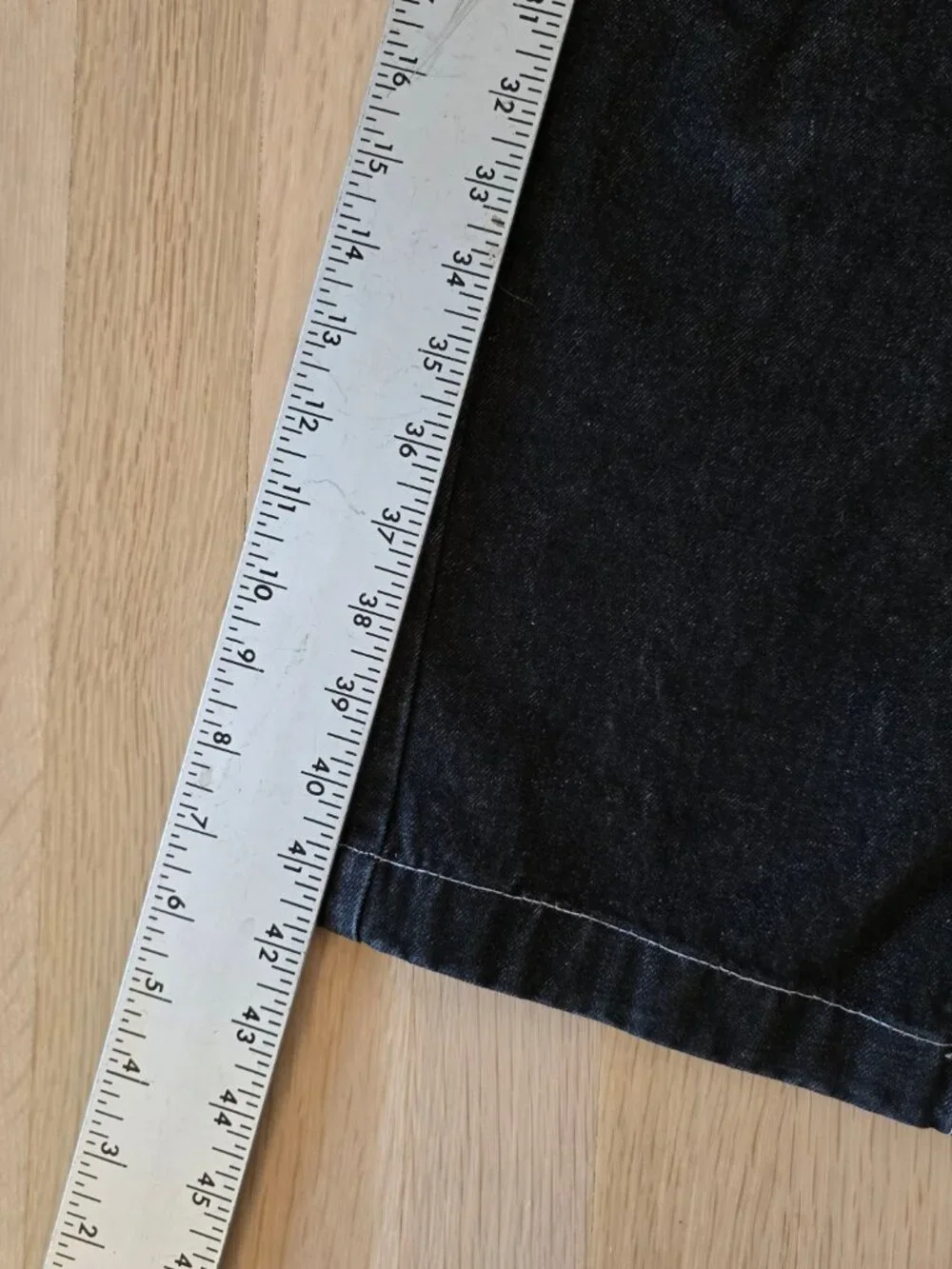 Haband Casual Joe Black Denim Jeans – Men's Size 40 – Contrast White Stitching